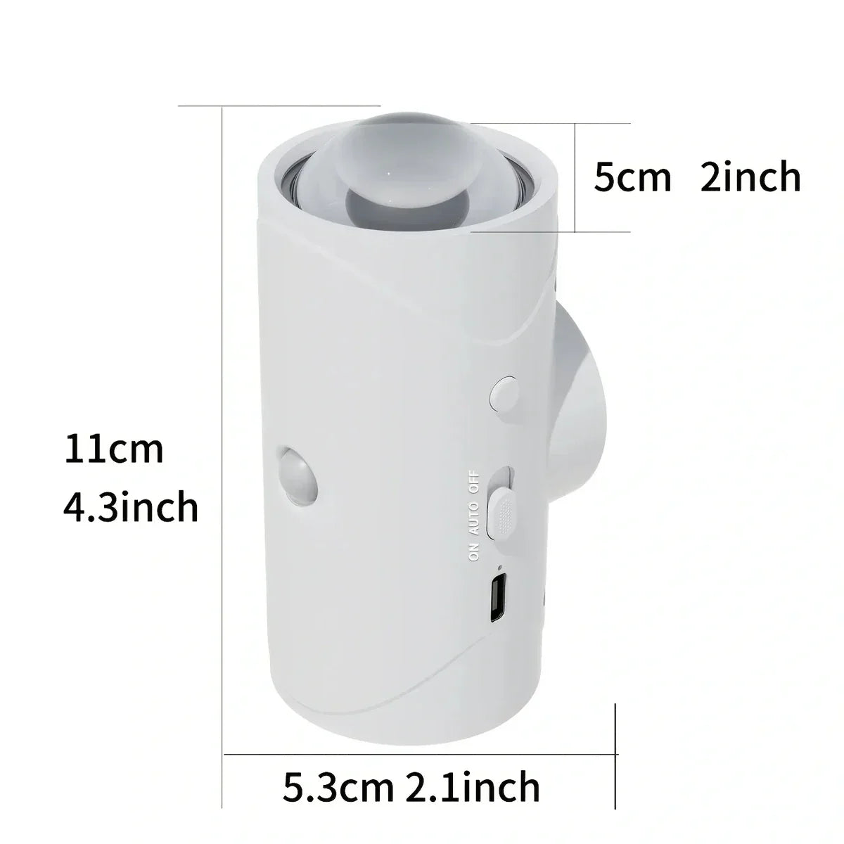 RGB LED Wall Light with Motion Sensor